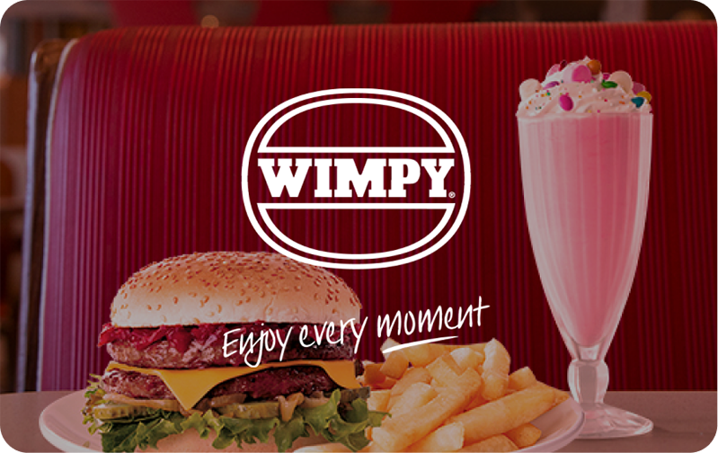 Wimpy R50 Gift Card